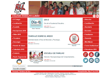 Tablet Screenshot of colegiorodolfollinas.com